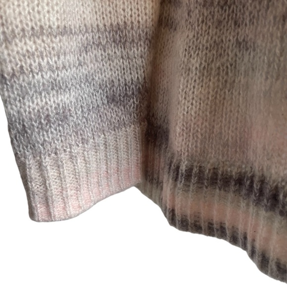 Gap Forever Soft Grey Spacedye Ombré Sweater Tunic Large NWT - Picture 7 of 11